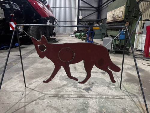 Dog Silhouette Thermal Target