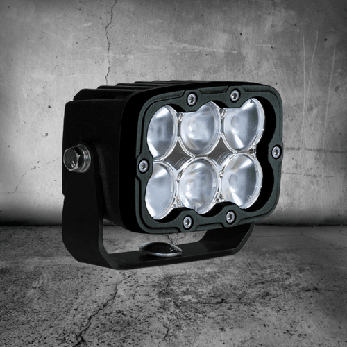 ATOM 25 LED Work Lamp – Euro Beam – 5700K – Chrome Rim