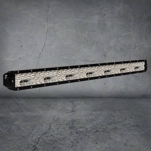 Nitro MAXX 355W 40" LED Light Bar – Widr – 4500K – Chrome Rim