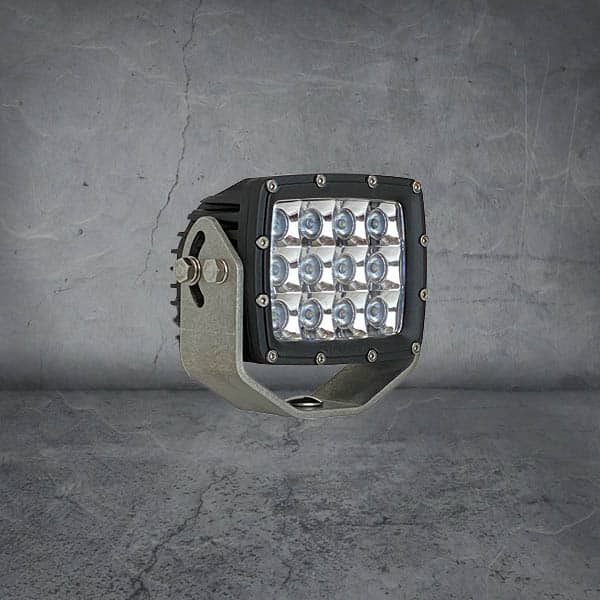 ATOM 60 LED Work Lamp – Euro Beam – 5700K – Black Rim