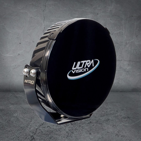 Nitro 180W MAXX 9" Black Lens Cover With Ultra Vision Logo
