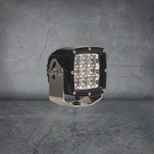 ATOM 45 LED Work Lamp – Euro Beam – 4000K – Black Rim