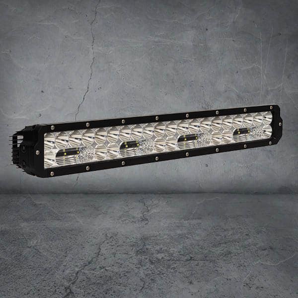 Nitro MAXX 205W 24" LED Light Bar – Widr – 4500K – Chrome Rim