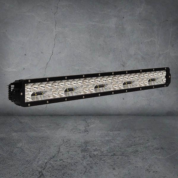 Nitro MAXX 255W 30" LED Light Bar – Widr – 4500K – Chrome Rim