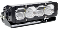 Nitro MAXX 4-Inch LED Single Row Light Bar – 12W – Widr Beam – Red LED