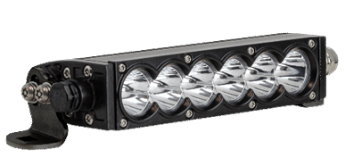 Raptor 30 LED 8.5" Light Bar – Spread – Red LED