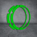 Raptor 120 Driving Light Rim Kit Green Includes Allen Key And Screws