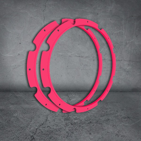 Raptor 120 Driving Light Rim Kit Pink Includes Allen Key And Screws