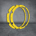Raptor 120 Driving Light Rim Kit Yellow Includes Allen Key And Screws