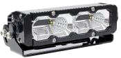 Nitro MAXX 7-Inch LED Single Row Light Bar – 20W – Widr Beam – 4500K – With Full Length Bkt