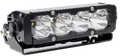 Nitro MAXX 7-Inch LED Single Row Light Bar – 20W – Spot Beam – 4500K – With Full Length Bkt